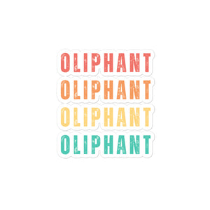 OLIPHANT Bubble-free stickers