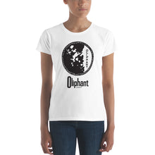 Load image into Gallery viewer, Oliphant Island Logo Women&#39;s short sleeve t-shirt